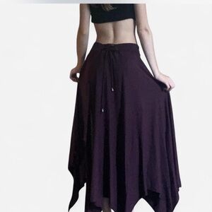 Elegant Purple Women's Skirt
